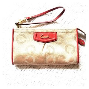 Coach wristlet